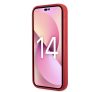 Lacoste Iconic Petit Pique Logo iPhone 14 Pro tok, piros