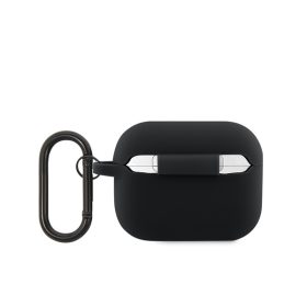 Lacoste Croc Logo AirPods Pro 2 szilikon tok, fekete