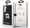 Karl Lagerfeld 3D Rubber Ikonik Samsung Galaxy S24 tok, fekete