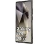 Karl Lagerfeld Glitter Karl&Choupette Samsung Galaxy S24 Ultra tok, fekete