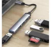 AWEI CL-150T 4xUSB-A HUB, fekete