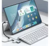 AWEI CL-150T 4xUSB-A HUB, fekete