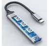 AWEI CL-150T 4xUSB-A HUB, fekete