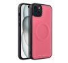Roar Morning Magsafe Apple Iphone  15 Plus  eco bőr tok, rózsaszín