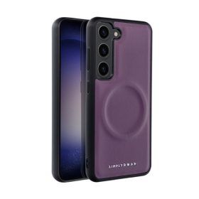   Roar Morning Magsafe Apple iPhone  15 Pro  eco bőr tok, lila