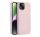 Roar Leather Magsafe iPhone 15 Plus eco bőr tok, rózsaszín