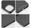Roar Leather Magsafe iPhone 14 Plus eco bőr tok, fekete
