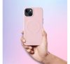 Roar Leather Magsafe iPhone 14 Plus eco bőr tok, rózsaszín
