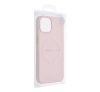 Roar Leather Magsafe iPhone 14 eco bőr tok, rózsaszín