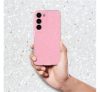 Clear 2mm Samsung Galaxy S21 FE csillámos tok, rózsaszín