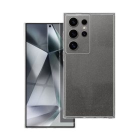   Clear 2mm Samsung Galaxy S24 Ultra csillámos tok, átlátszó