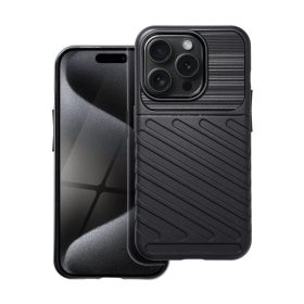Forcell Thunder Apple iPhone 15 Pro tok, fekete