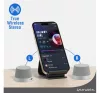 4smarts SoundForce MagSafe kompatibilis bluetooth hangszóró, ezüst / szürke