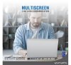 4smarts MultiScreen 11in1 Hub, fekete