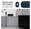 Spigen LD101 mágneses kábel tartó, fekete