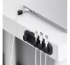 Spigen LD101 mágneses kábel tartó, fekete