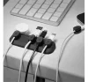 Spigen LD101 mágneses kábel tartó, fekete