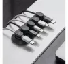 Spigen LD101 mágneses kábel tartó, fekete