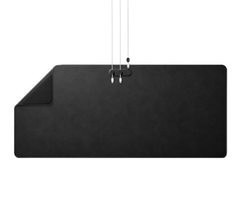 Spigen LD302M egérpad mágneses kábeltartóval (90 x 40 cm), fekete 