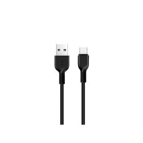 Hoco X20 USB / USB-C töltő- és adatkábel, 1 m, fekete