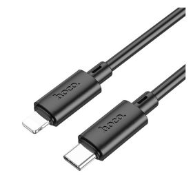   Hoco X88 Gratified USB-C  / Lightning töltő- és adatkábel, 20W, 1m, fekete