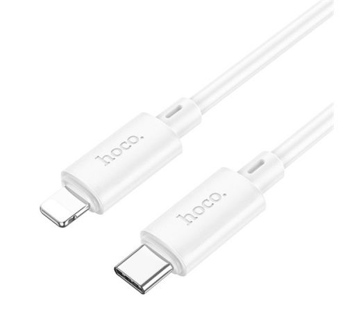 Hoco X88 Gratified USB-C / Lightning töltő- és adatkábel, 20W, 1m, fehér