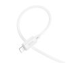 Hoco X88 Gratified USB-C / Lightning töltő- és adatkábel, 20W, 1m, fehér