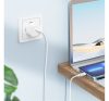 Hoco X88 Gratified USB-C / Lightning töltő- és adatkábel, 20W, 1m, fehér