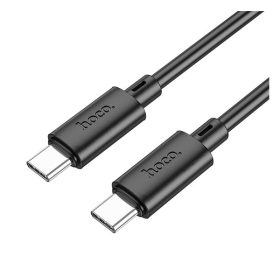   Hoco X88 Gratified USB-C / USB-C töltő- és adatkábel, 60W, 1m, fekete