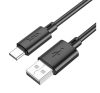 Hoco X88 USB / USB-C töltő- és adatkábel, 3A, 1m, fekete