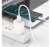 Hoco X88 USB / USB-C töltő- és adatkábel, 3A, 1m, fehér