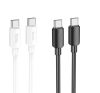 Hoco X96 USB-C / USB-C töltő- és adatkábel 100W, 1m, , fekete