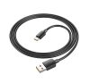 Hoco X96 USB / USB-C töltő- és adatkábel, 100W, 1m, fekete