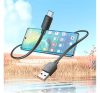 Hoco X96 USB / USB-C töltő- és adatkábel, 100W, 1m, fekete