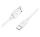 Hoco X96 USB / USB-C töltő- és adatkábel, 100W, 1m, fehér