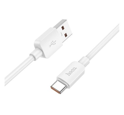 Hoco X96 USB / USB-C töltő- és adatkábel, 100W, 1m, fehér
