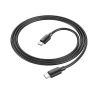 Hoco X96 USB-C / USB-C töltő- és adatkábel, 60W, 1m, fekete