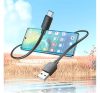 Hoco X96 USB / USB-C töltő- és adatkábel, 27W, 1m, fekete