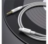 Hoco UPA19 Audio Jack 3,5mm - Type-C kábel, 1m, ezüst