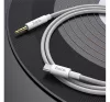Hoco UPA19 Audio Jack 3,5mm - USB-C kábel, 1m, ezüst