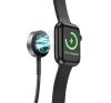Hoco CW54 wireless töltő 2in1, ( Apple Watch + töltőkábel ) fekete