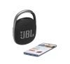 JBL Clip 4 hordozható bluetooth hangszóró, 5W,  fekete JBLCLIP4BLK