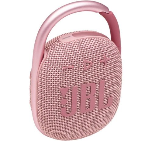 JBL Clip 4 hordozható bluetooth hangszóró, 5W, rózsaszín, JBLCLIP4PINK