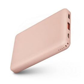   Uniq Fuele Mini 8000Mah USB-C PD hordozható Power bank / külső akkumulátor / powerbank, rózsaszín