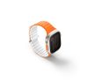 Uniq Revix Evo mágneses Apple Watch szíj, 49/45/44/42MM, narancs /fehér