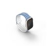 Uniq Revix Evo mágneses Apple Watch szíj, 41/40/38MM kék / fehér