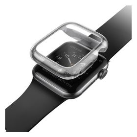   Uniq Garde Apple Watch 4 tok kijelző védelemmel, (44MM) szürke