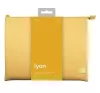 Uniq Lyon Fabric laptop tok, (max 14") kanárisárga