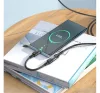 Hoco U107 USB-C - Lightning átalakító 10cm, fekete