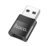 Hoco UA17 OTG adapter USB-A - USB-C, fekete